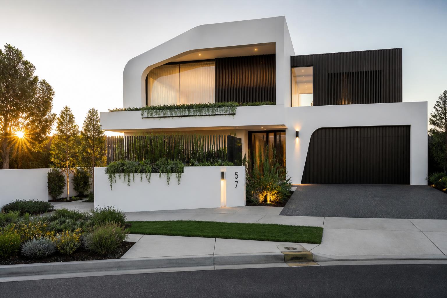 Pristine modern Perth home after professional house washing